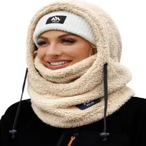 벨라이 발라클라바 플리스 스키 마스크 남성용 겨울용 방풍 후드 스카프 추운 날씨 모자 넥 워머