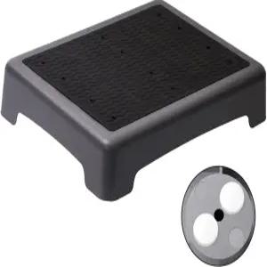 풋트리 원스텝 스툴 노인 및 미끄럼 방지 모빌리티 스텝 플랫폼 계단 자동차 침대 의자 샤워기 욕조 실외용