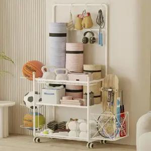 운동기구 정리함 요가 소도구 보관함 거치대 정리대