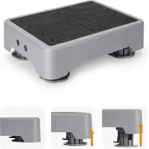 스트롱텍 5.7인치 조절식 스텝 스툴 성인 및 노인용 미끄럼 방지 원스텝 플랫폼 휴대용 이동 보조 장치