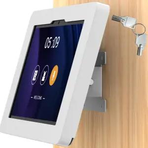 Microsoft Surface Go 1 2 3 4 방지 및 잠금 틸트 조절 가능 - BSW101WR과 호환되는 Beelta 태블릿 월