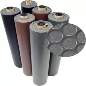 고무-칼 코인 그립 바닥재 및 롤링 매트