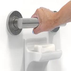 노인 및 핸디캡을 위한 아쿠아체이스 목욕 샤워 화장실 안전 그립 바 ADA 준수 모빌리티 보조 밸런스