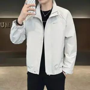 남성용 가을 캐주얼 점퍼 차이나 자켓 솔리드 슬림핏 코트 OP3