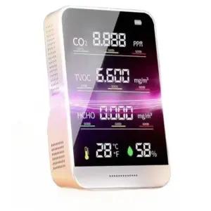 실내 공기질 측정기 포름알데히드 이산화탄소 검출기