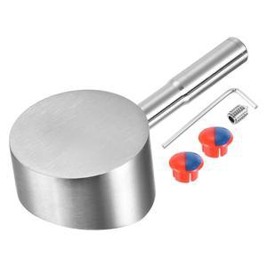 35mm 카트리지용 uxcell 싱글 레버 수도꼭지 손잡이, 주방 욕실 샤워용 스테인리스 스틸 손잡이 교체, 은색