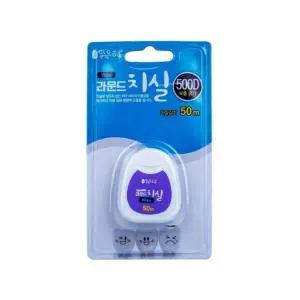 [하프클럽/알티피아]맑은하루 라운드 치실 500D 왁스 50m-보통굵기