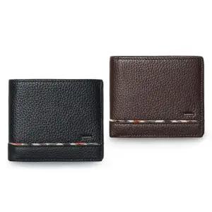 YB26 패턴라인 가죽 반지갑 남성 카드 지폐 선물 지갑 남성반지갑 남성지갑 캐주얼지갑