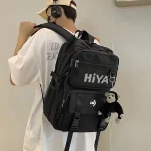 캐주얼 학교 백팩 데일리 새학기 책가방 검정 가방 학생백팩 남자백팩 여자백팩