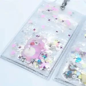 도담 스팽글 카드케이스 지갑 미니지갑 미니동전지갑 원형동전지갑 원형지갑 동전지갑