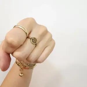 황동 스마일 여성 반지 작은선물 스마일반지 러브반지 여자반지 귀여운반지 우정반지