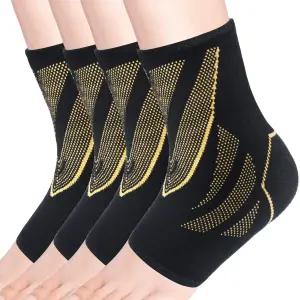 발목 보호대 여성 및 남성용 압박 슬리브 배구 지지대 을 위한 발 양말