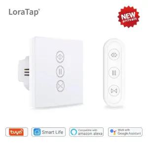 스마트 스위치 와이파이 하이박스 콘센트커버 자동 Tuya 라이프 EU WiFi 롤러 셔터 커튼 (원격 제어 기능이