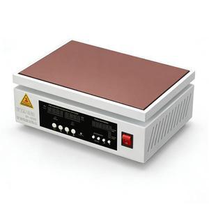 스마트 용접/가열 스테이션 110V/220V 실온-400 ℃ 디지털 예열기 PCB 수리 도구 타이머 기능이 있는 BGA