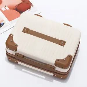 여행 출장 캠핑 피크닉 14인치 예쁜 미니 캐리어 가방 미니크로스백 캔버스백 빅크로스백