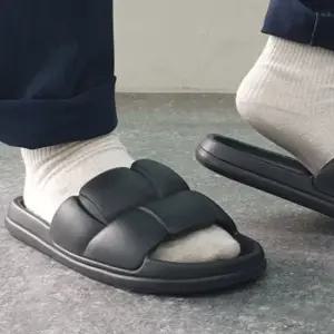 남성 쿠션슬리퍼 거실 사무실 슬리퍼 검정 구름슬리퍼 거실슬리퍼 쿠션슬리퍼