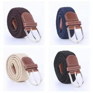 신축성있는 무타공 꽈베기 데일리 남녀공용 벨트 버클 여성벨트 남성벨트 버클