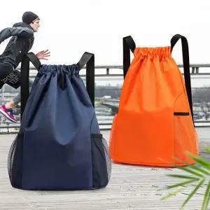주머니백 나일론가방 스포츠가방 방수원단 스트링백팩 스트링백팩 신발주머니백팩