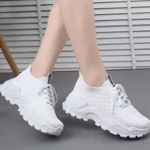 레터링 포인트 여성 키높이 어글리 스니커즈 운동화 어글리슈즈 여성스니커즈 슬립온