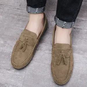 남성 3컬러 스웨이드 클래식 태슬 로퍼 남성로퍼 남자로퍼 스웨이드로퍼 클래식로퍼