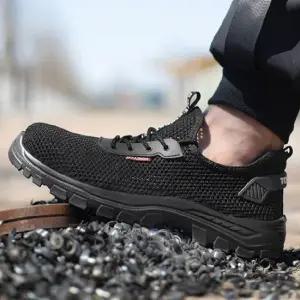 남성 초경량 안전화 1P 통기성 발편한 작업화 신발 안전화 작업신발 초경량작업화