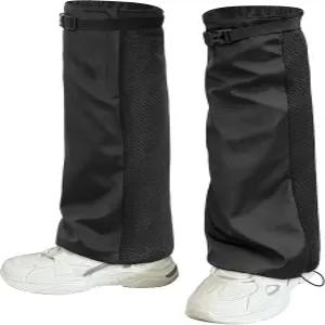 Tlswshy 2Pcs 잔디 관리 레그 게이터 트리밍용 통기성 가드 조절 가능한 정원 갭 남녀 조경 농장 야외 사냥