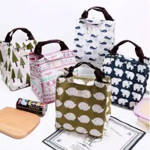 린넨소재 쿨링 미니 에코 보냉 보온 방수 도시락 가방 보온가방 보냉가방 보냉백