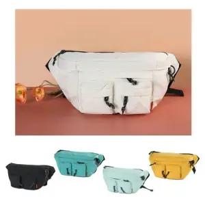 BR02 다양한포켓 캐주얼 바디크로스 힙색 등산 보조백 남성힙색 여성힙색 바디크로스백