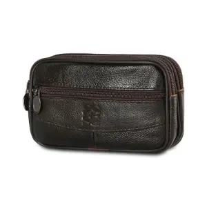 남성 핸드폰 파우치 가방 고급 가죽 데일리 클러치백 메이크업파우치 남성손가방