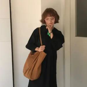 여성 심플 베이직 캔버스백 숄더백 에코백 빅사이즈 여자숄더백 쇼퍼백 베이직에코백