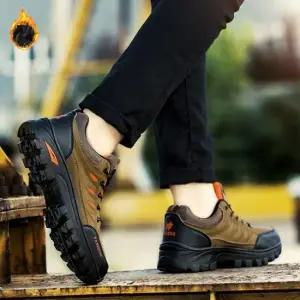 남성 생활방수 겨울 융털 기모안감 트레킹화 운동화 남성워커 캐주얼워커 털워커 워킹화