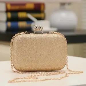 스위티 체인 미니 클러치 골드 여성 백