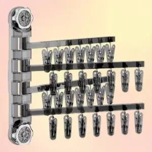 [SBD] 수납 자취 세탁실 흡착식 화장실 원룸 접이식 정리대 미니건조대