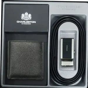 가치창조 감사 기념선물 지갑벨트세트 명절 소가죽