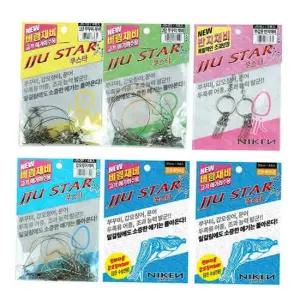 쭈꾸미1단채비 씨타임 쭈스타 쭈꾸미 갑오징어 편대 버림 반지 채비