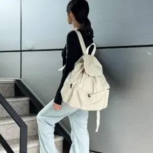 [패션] 스트랩 가방 여성백팩 무지 스트링 빅사이즈 백팩