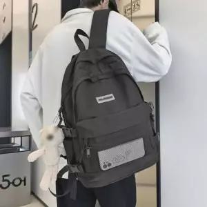 [패션] 남학생 여학생 커플 학교 학원 등교 캐주얼 가방 백팩