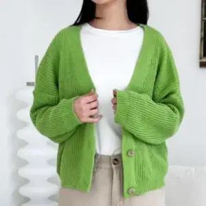 [패션] 여성 오버핏 기본 니트 가디건 루즈핏 데일리룩