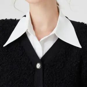 [패션] 빅카라 포인트 레이어드 페이크카라 셔츠