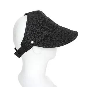 [패션] 꽃무늬패턴 썬캡 마스크전용 버클 모자 여성모자