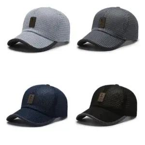 시원한 땀 마실 산책 어르신 여행 노인 메쉬 모자