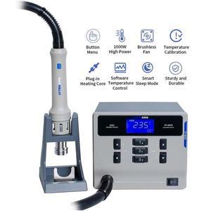 ATTEN ST-862D 1000W 뜨거운 공기 총 납땜 스테이션 전화 PCB 수리를위한 무연 스마트 디지털 디스플레이