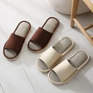 실내슬리퍼 브라운 실내용슬리퍼 층간소음실내화 용 거실실내화 실내용슬리퍼