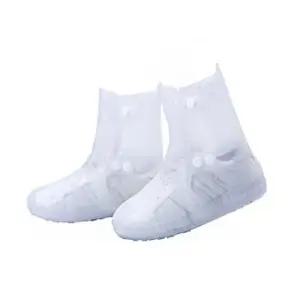 슈즈커버 투명 앵클타입 비닐장화 실리콘 신발비닐 방 비닐장화 신발비닐 방수신발