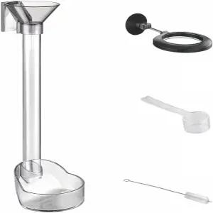 수족관 급식 세트 - 생선 및 새우 요리 방향성 튜브 청소 브러시