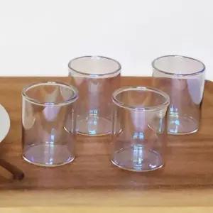 [JED] 내열 선물용 4P 소주잔 집들이 유리 샷잔 술잔 업소용