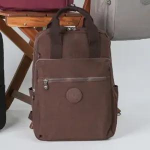 중년 캐주얼백 데일리 책가방 40대 보조 브라운 가방 50대가방 엄마가방 여성백팩