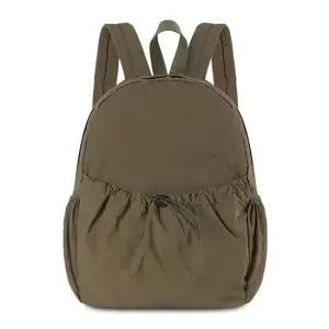그린- 가벼운 네추럴 여성 백팩 텀블러 수납 데일리 백펙 백백 학생백팩 신학기가방