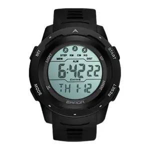 스티앙 군인시계 블랙 디지털 전자 손목시계 군인시계 전자시계 디지털시계 군대시계