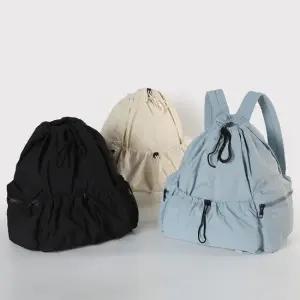 여자 가벼운 백팩 스타일리쉬 데일리 가방 조임끈 백펙 백백 학생백팩 신학기가방